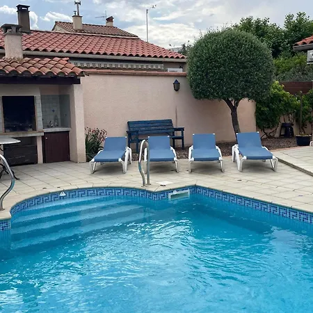 Casa vacanze De Charme Pour Vos Avec Piscine Latour-Bas-Elne